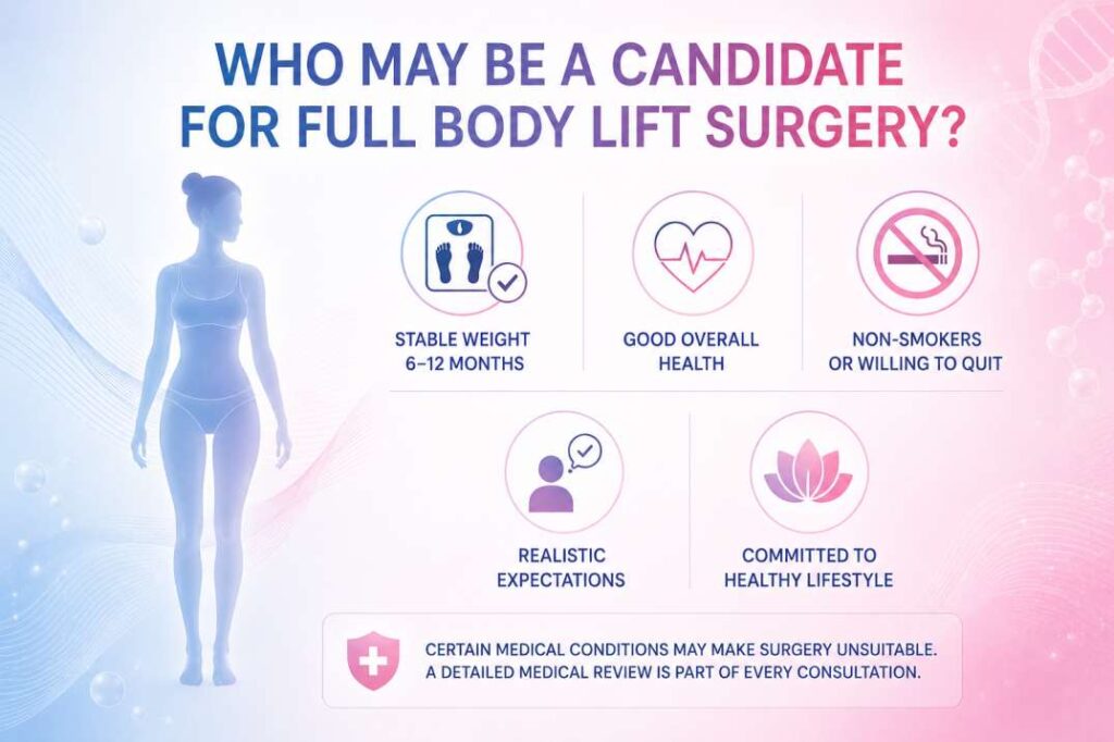 Who May Be a Candidate for Full Body Lift Surgery?