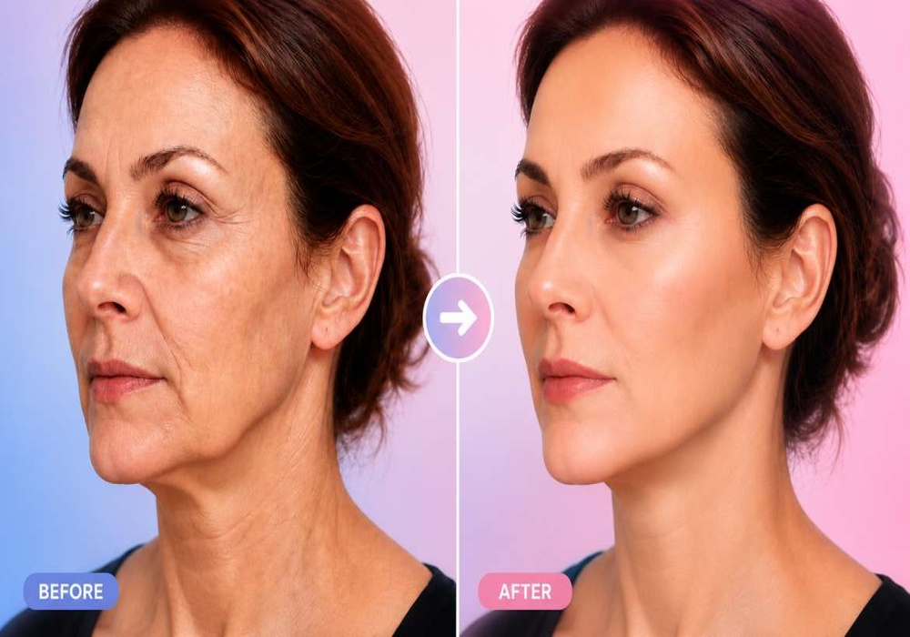 FACE LIFT IN TURKEY. FACE LIFT SURGERY BEFORE AND AFTER